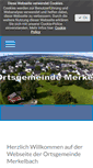 Mobile Screenshot of merkelbach-westerwald.de